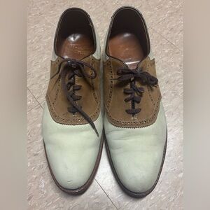 Walk-Over Vintage Two-Tone Saddle Oxford Shoes Made in USA Men’s Size 11.5